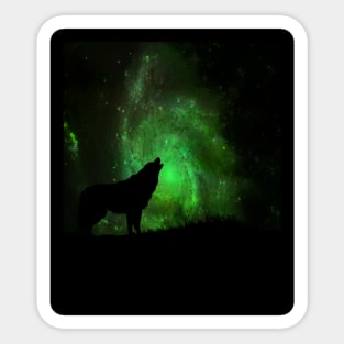 Wolf Design 2 Sticker